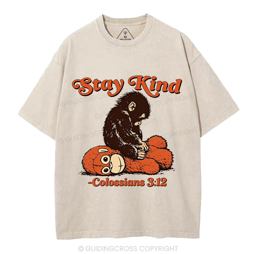 Stay Kind Christian Washed T-Shirt