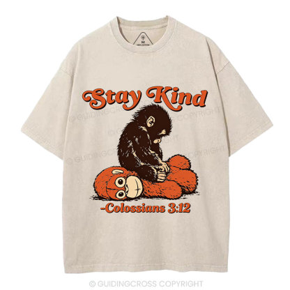 Stay Kind Christian Washed T-Shirt
