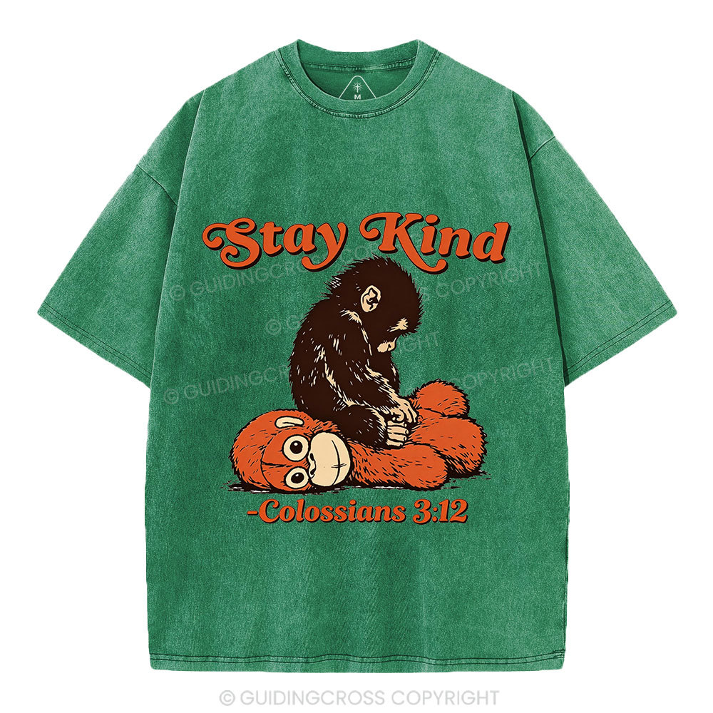 Stay Kind Christian Washed T-Shirt
