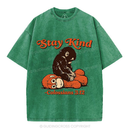 Stay Kind Christian Washed T-Shirt