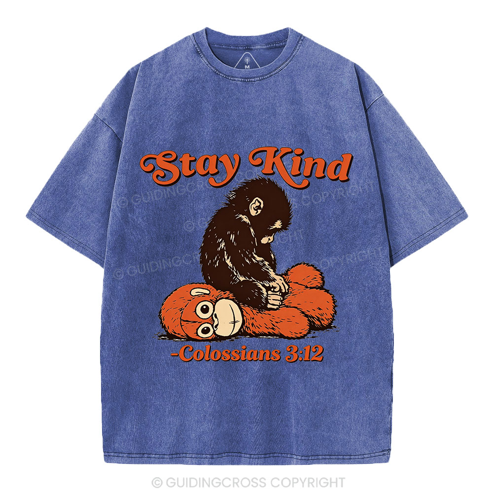 Stay Kind Christian Washed T-Shirt