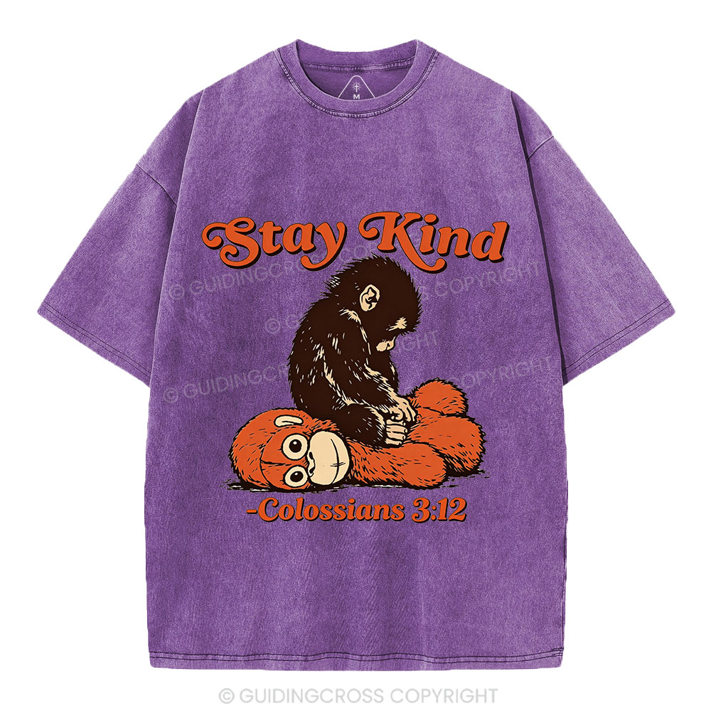 Stay Kind Christian Washed T-Shirt