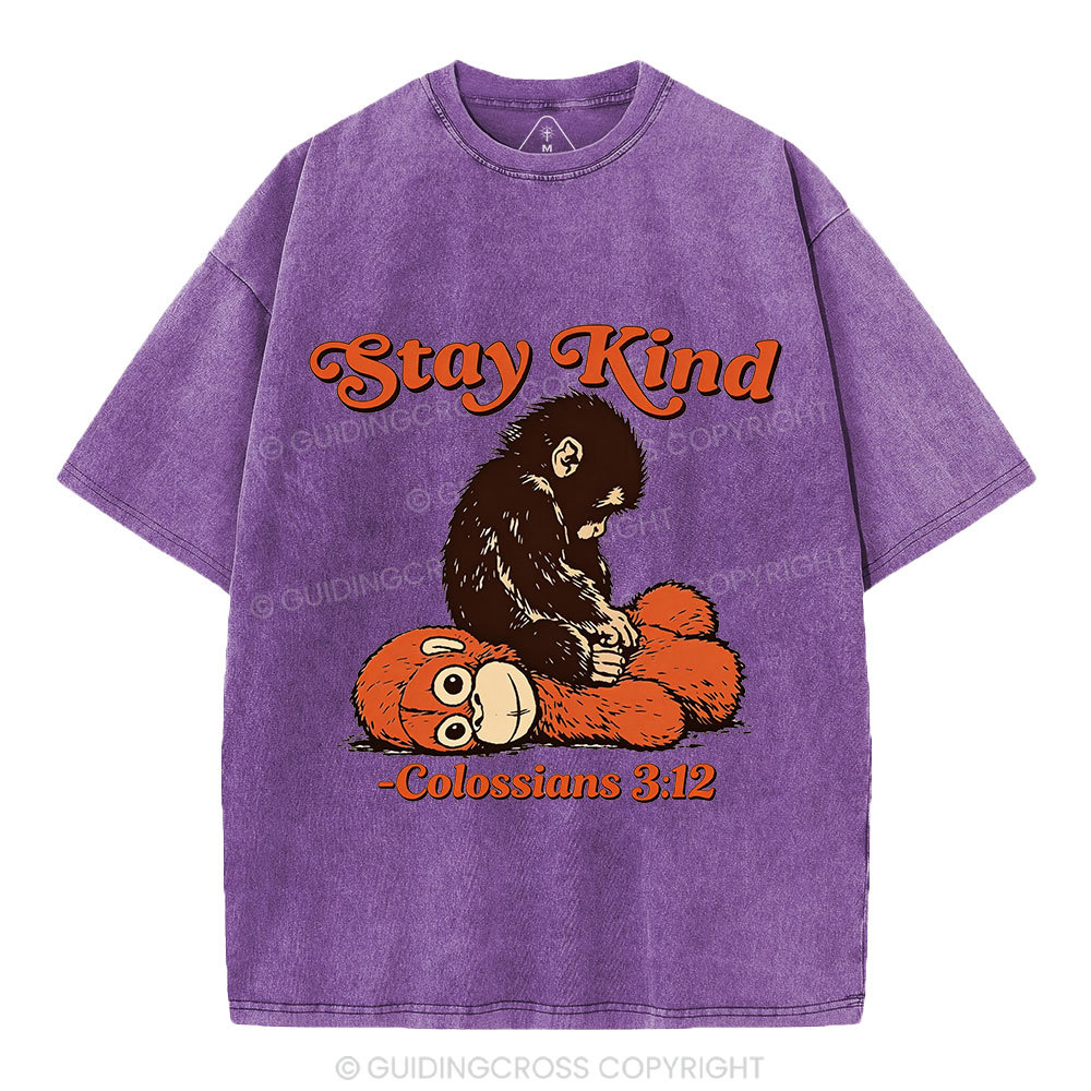 Stay Kind Christian Washed T-Shirt