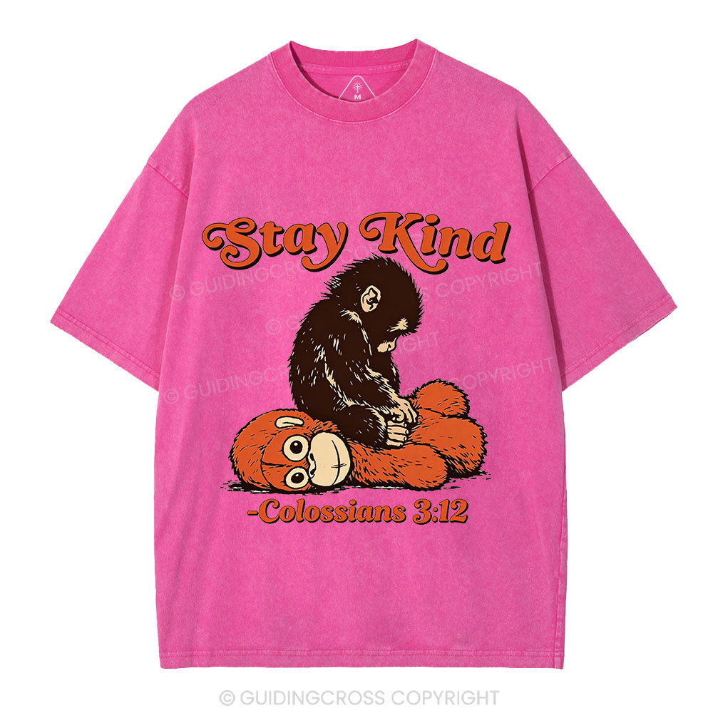 Stay Kind Christian Washed T-Shirt