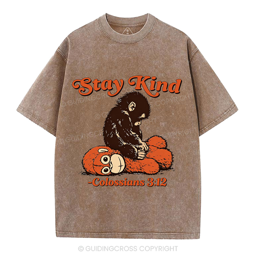 Stay Kind Christian Washed T-Shirt