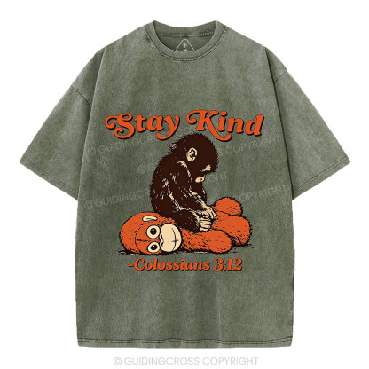 Stay Kind Christian Washed T-Shirt