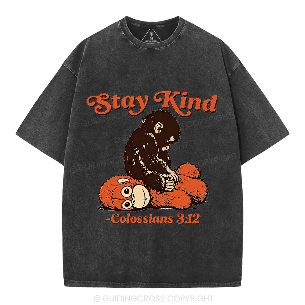 Stay Kind Christian Washed T-Shirt