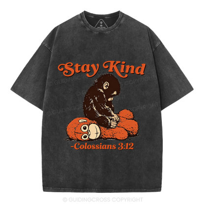 Stay Kind Christian Washed T-Shirt