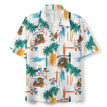 Stay Salty Christian Hawaiian Shirt 