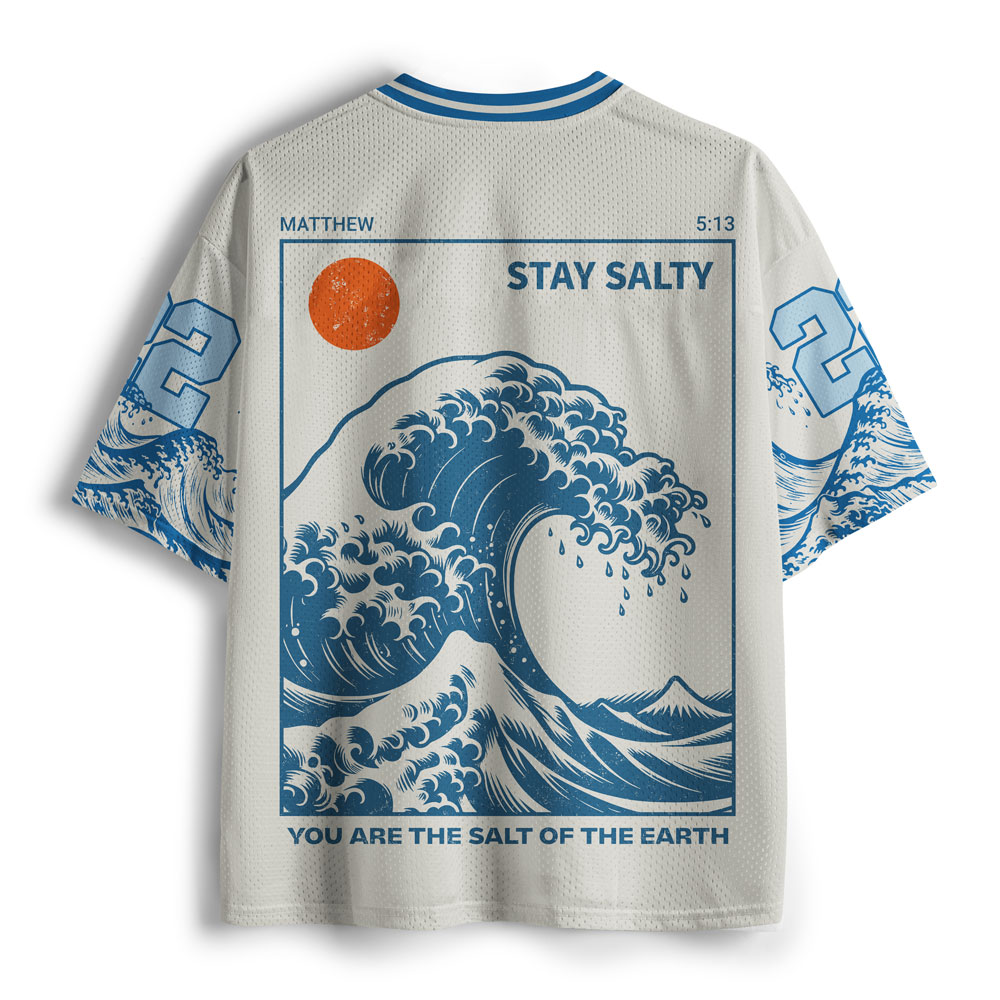 Stay Salty Christian Mesh Jersey