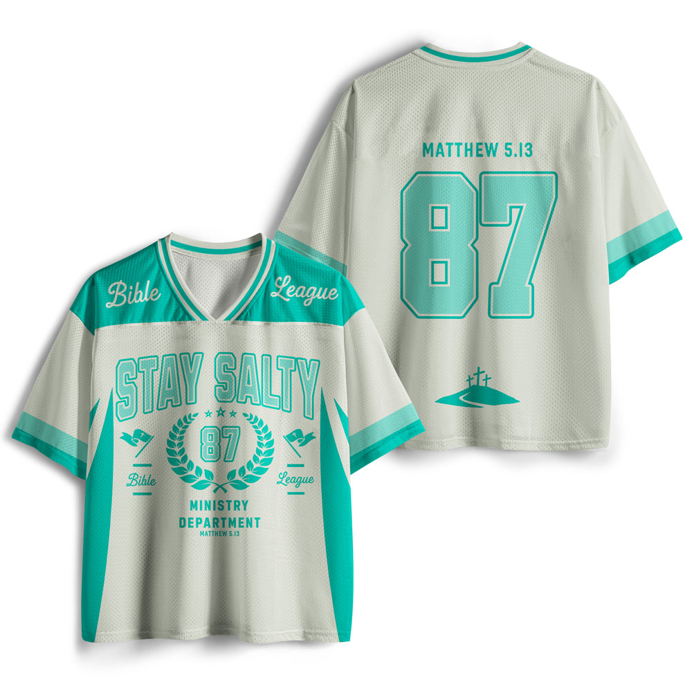 Stay Salty Christian Mesh Jersey