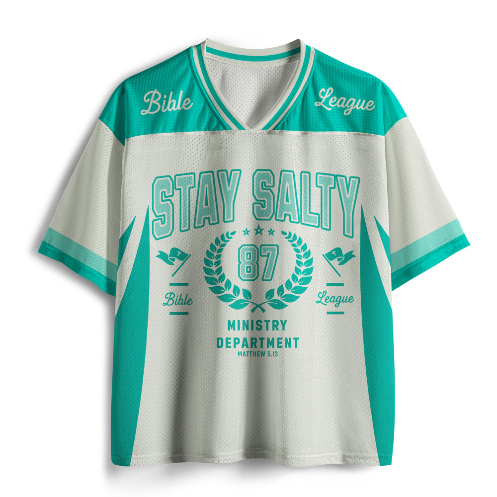 Stay Salty Christian Mesh Jersey