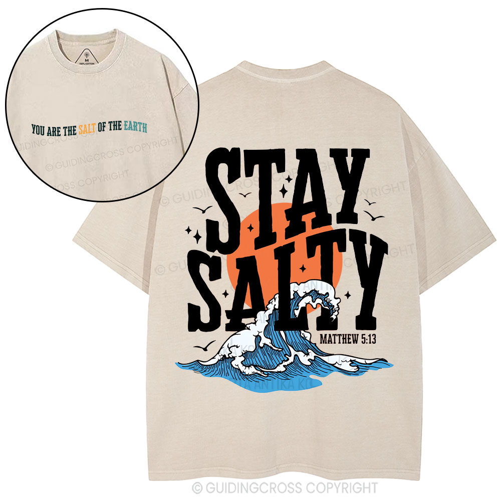 King Jesus Christian Washed T-Shirt