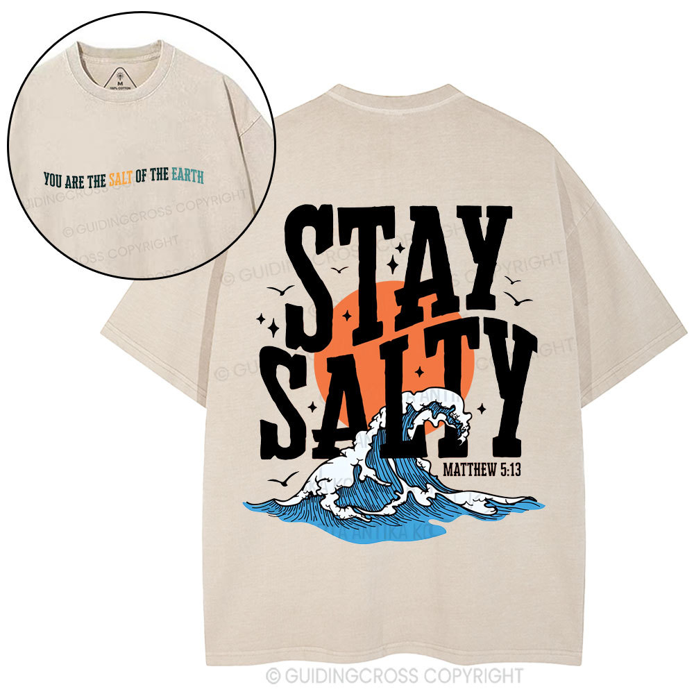 New-Sample Christian Washed T-Shirt Sale - GuidingCross
