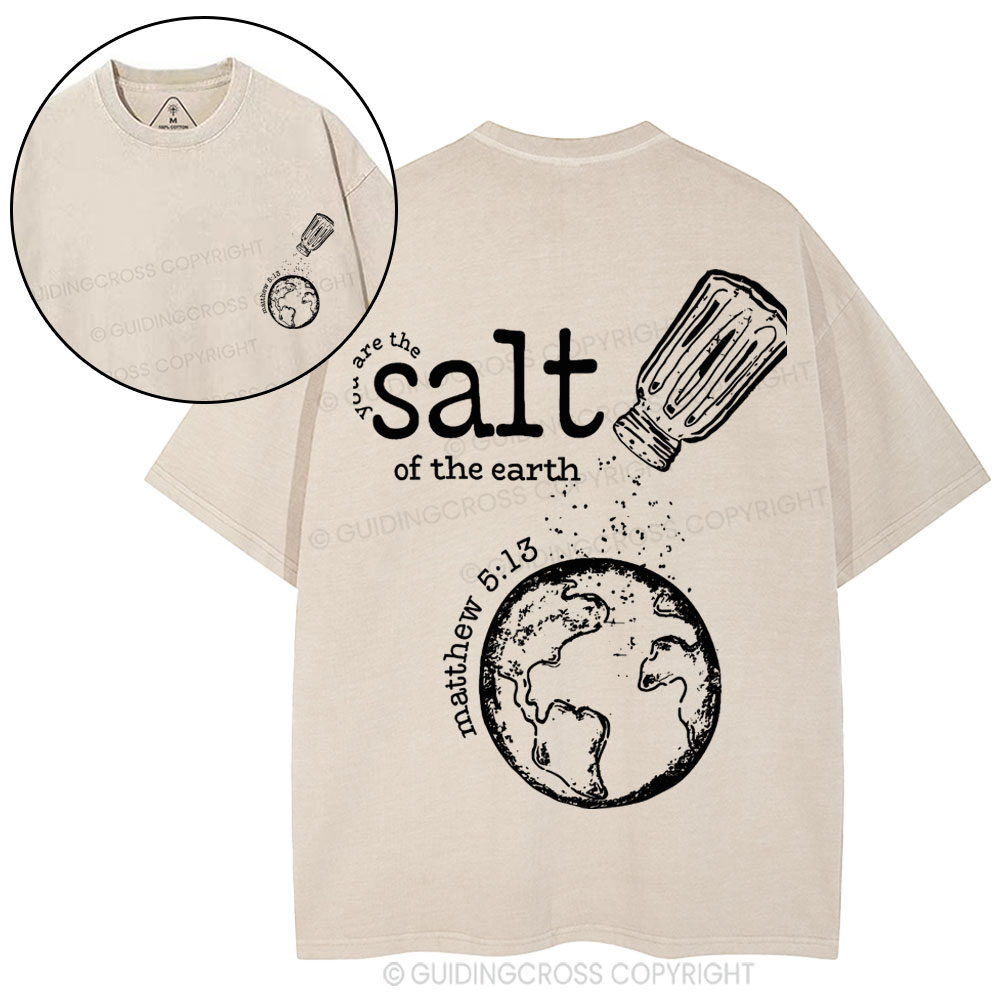 Stay Salty Christian Washed T-Shirt