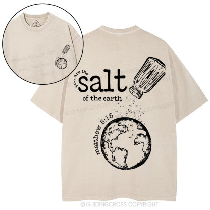 Stay Salty Christian Washed T-Shirt