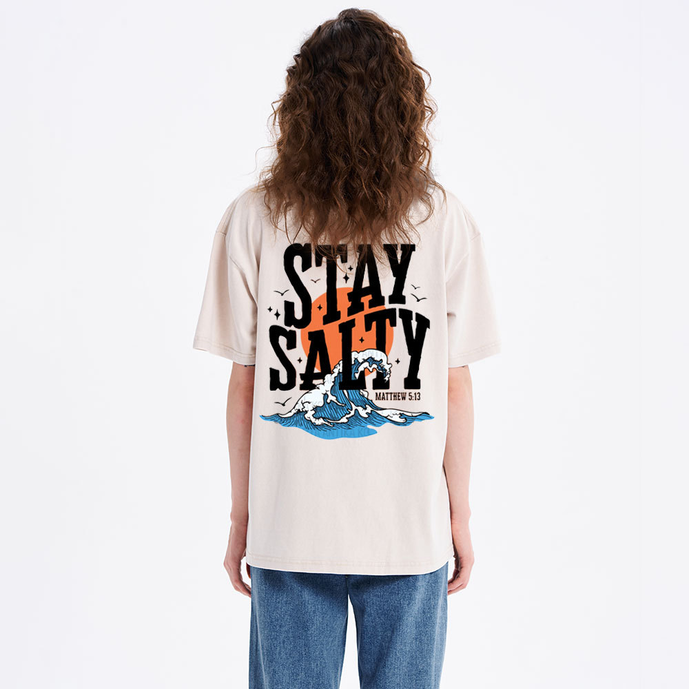 King Jesus Christian Washed T-Shirt