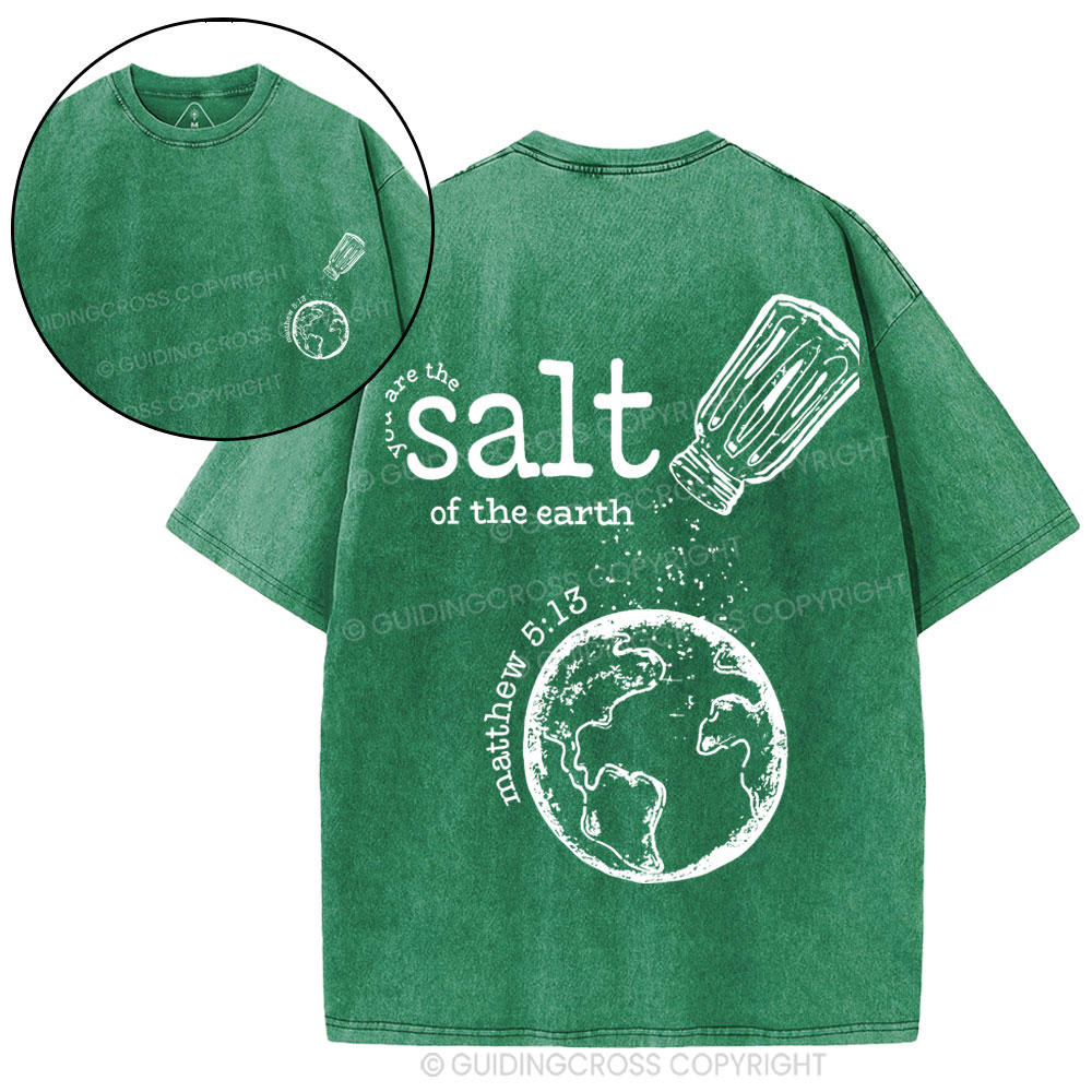 Stay Salty Christian Washed T-Shirt