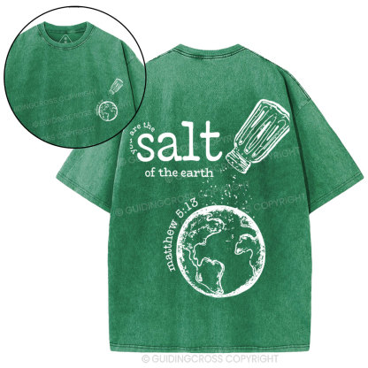 Stay Salty Christian Washed T-Shirt