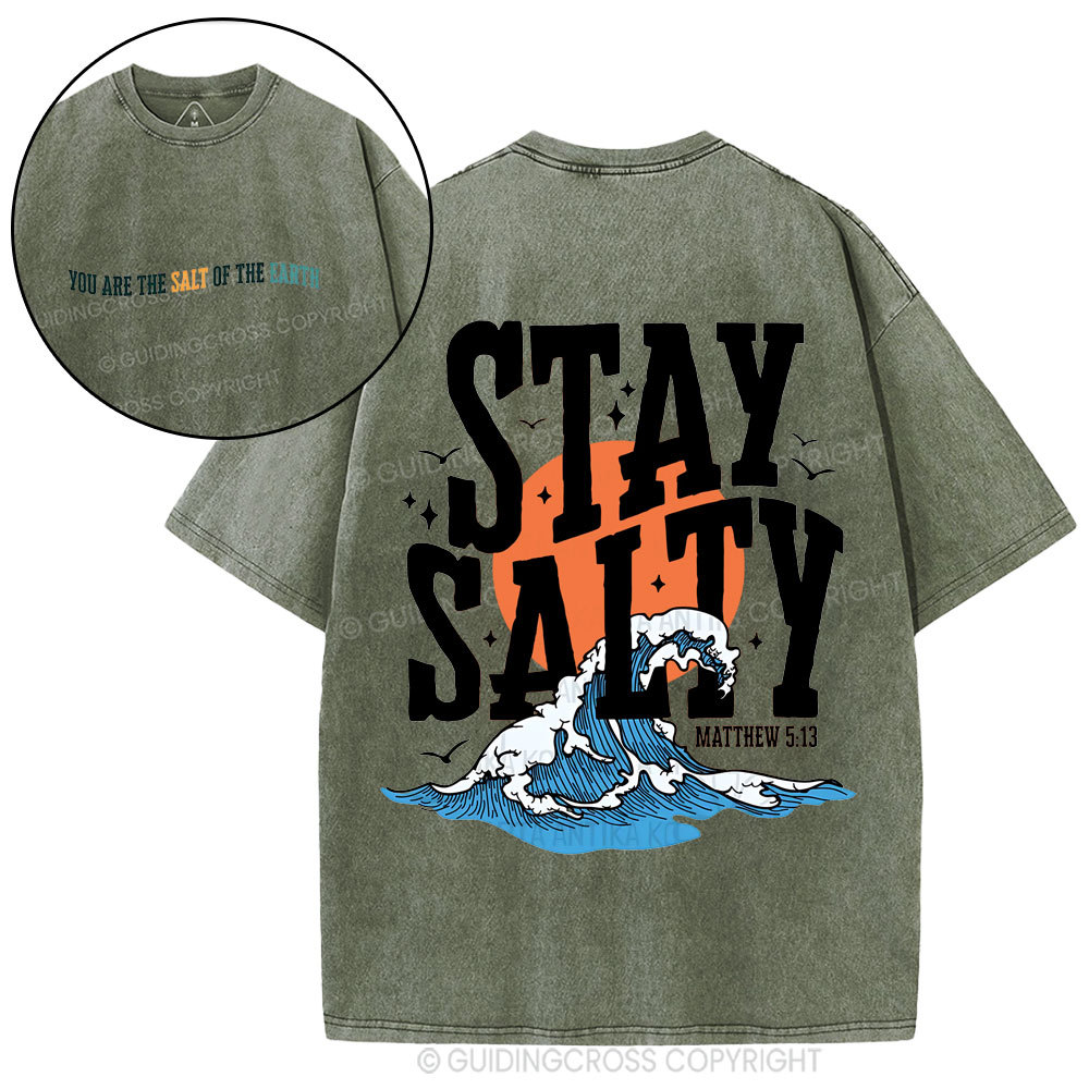 King Jesus Christian Washed T-Shirt