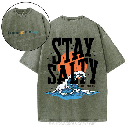 King Jesus Christian Washed T-Shirt