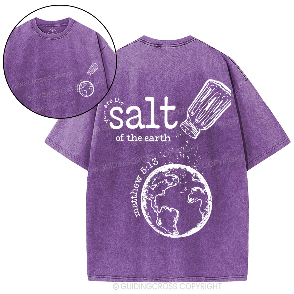 Stay Salty Christian Washed T-Shirt