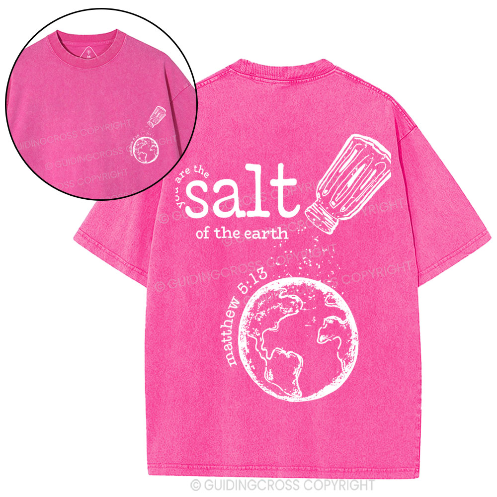 Stay Salty Christian Washed T-Shirt