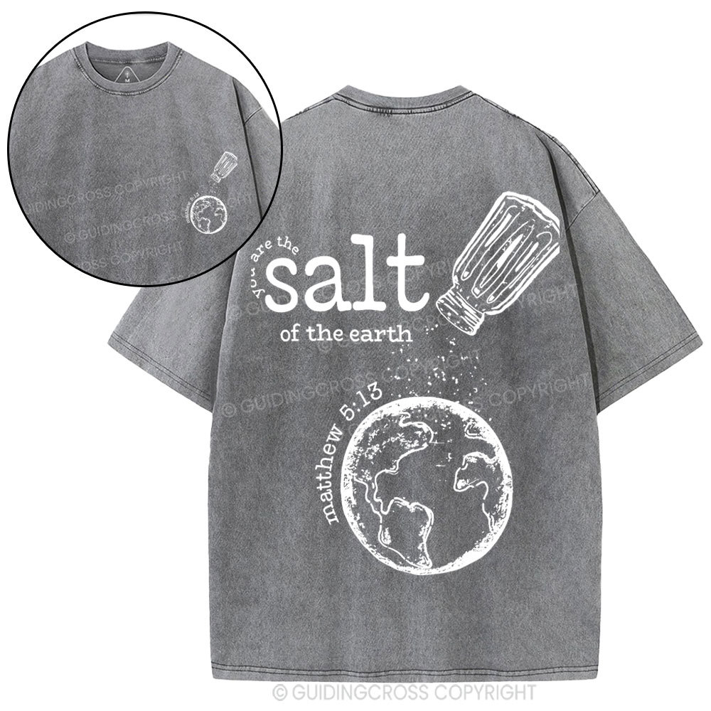 Stay Salty Christian Washed T-Shirt