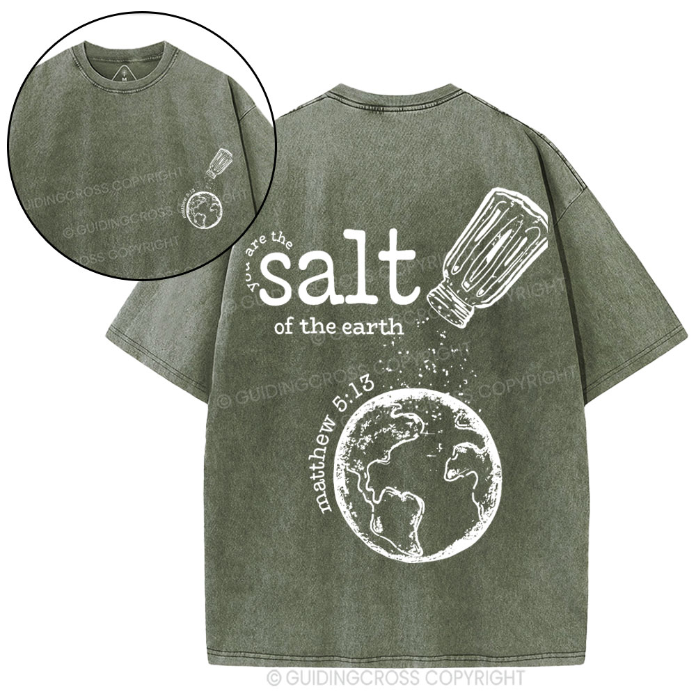 Stay Salty Christian Washed T-Shirt