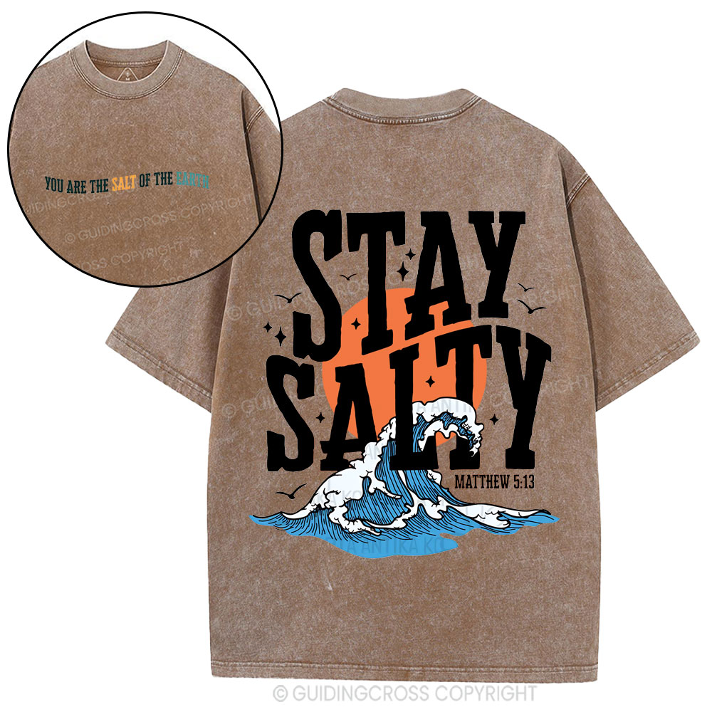 King Jesus Christian Washed T-Shirt