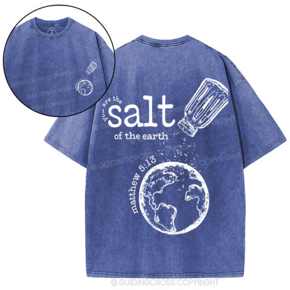 Stay Salty Christian Washed T-Shirt