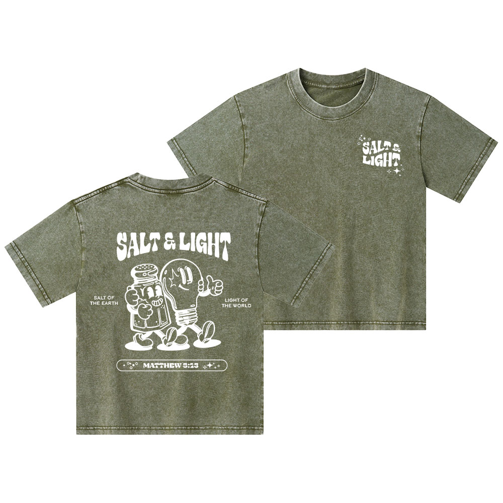 Stay Salty Kid Washed T-Shirt