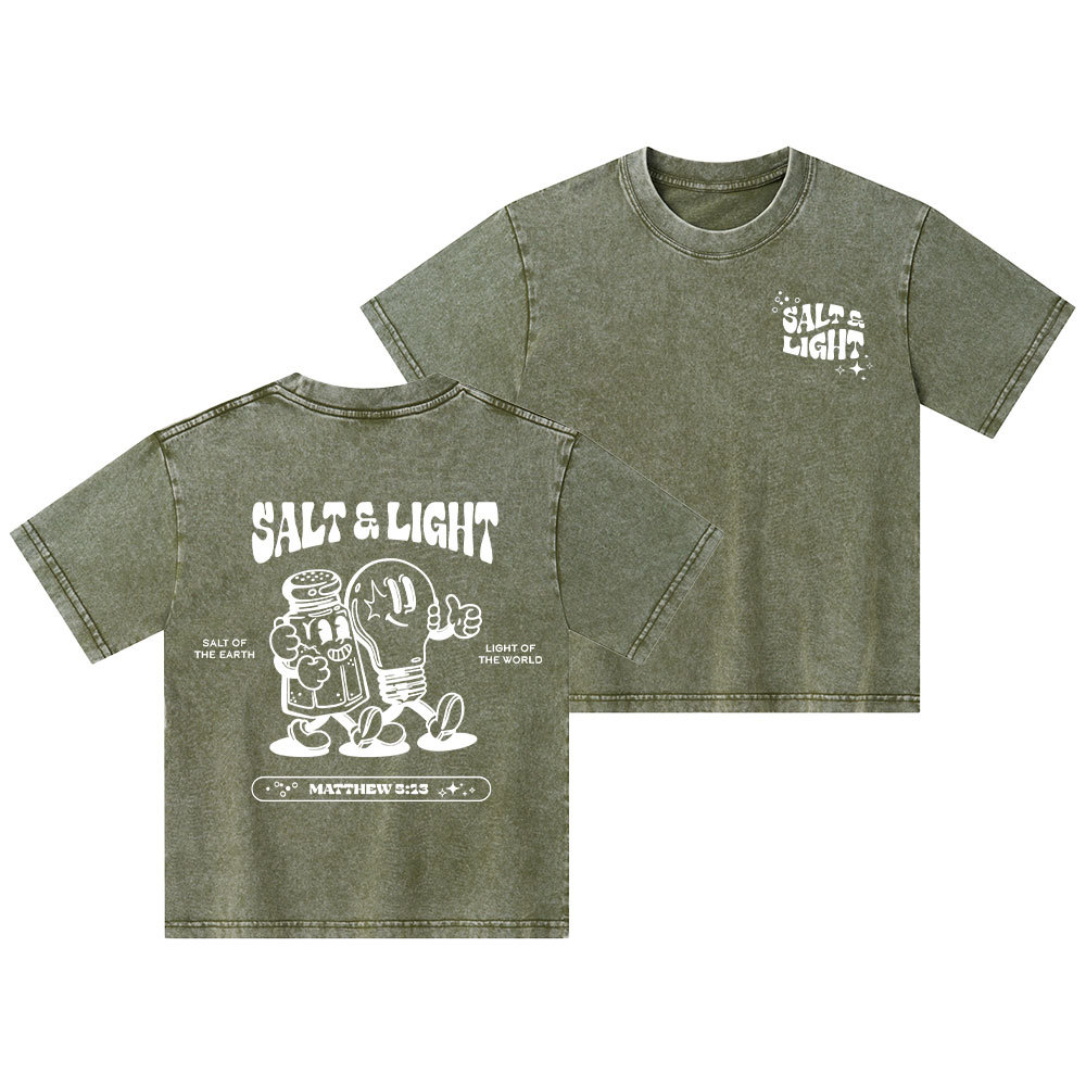 Stay Salty Kid Washed T-Shirt