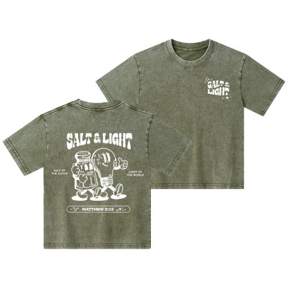 Stay Salty Kid Washed T-Shirt