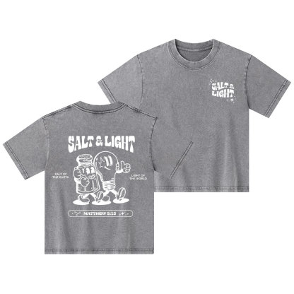 Stay Salty Kid Washed T-Shirt