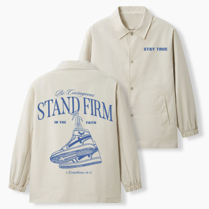 Stay True Christian Coach Jacket