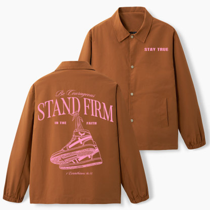 Stay True Christian Coach Jacket