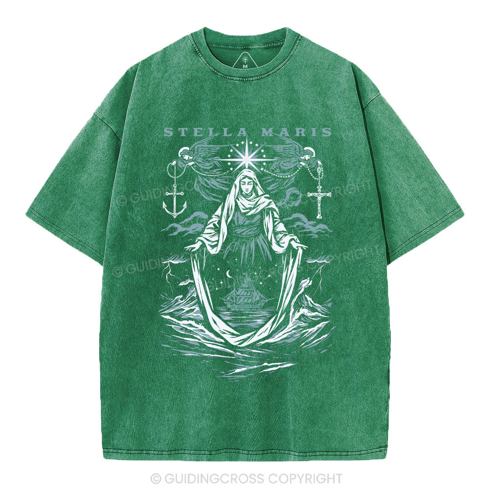 Stella Maris Christian Washed T-Shirt