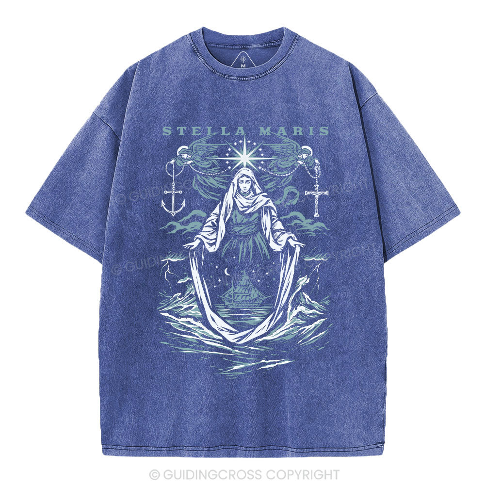 Stella Maris Christian Washed T-Shirt