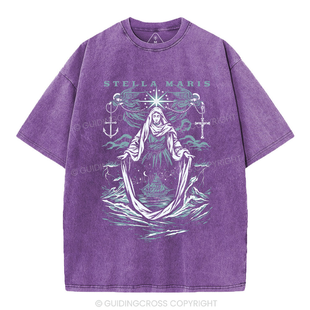 Stella Maris Christian Washed T-Shirt