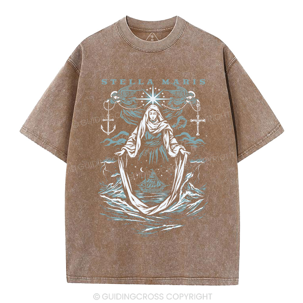 Stella Maris Christian Washed T-Shirt