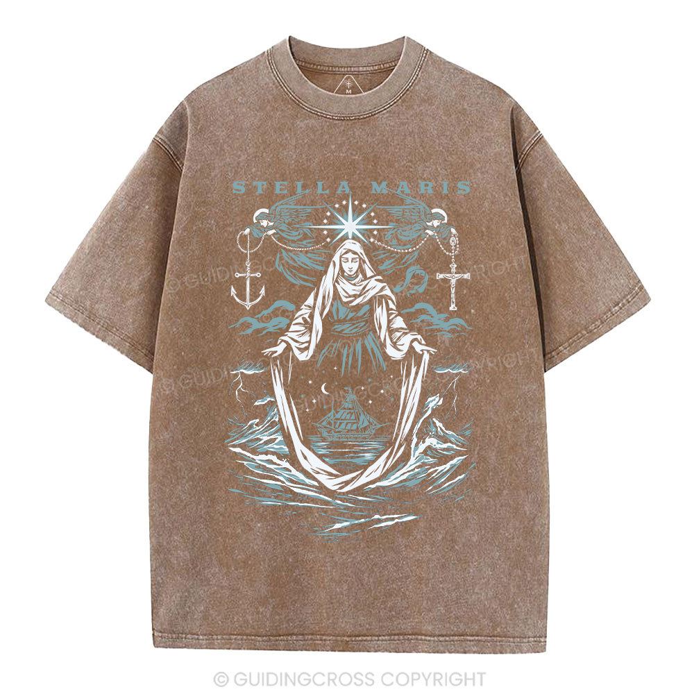 Stella Maris Christian Washed T-Shirt