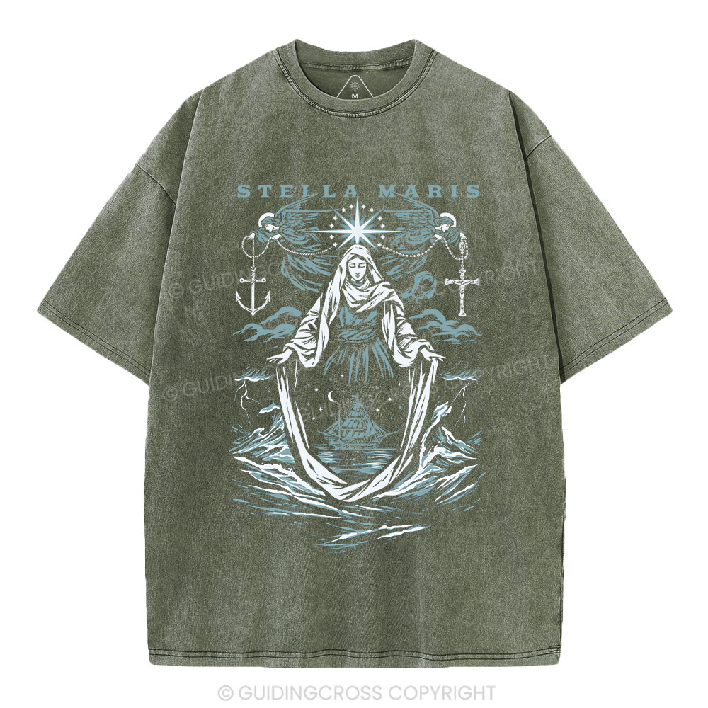 Stella Maris Christian Washed T-Shirt