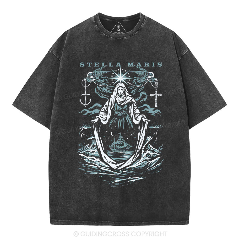 Stella Maris Christian Washed T-Shirt
