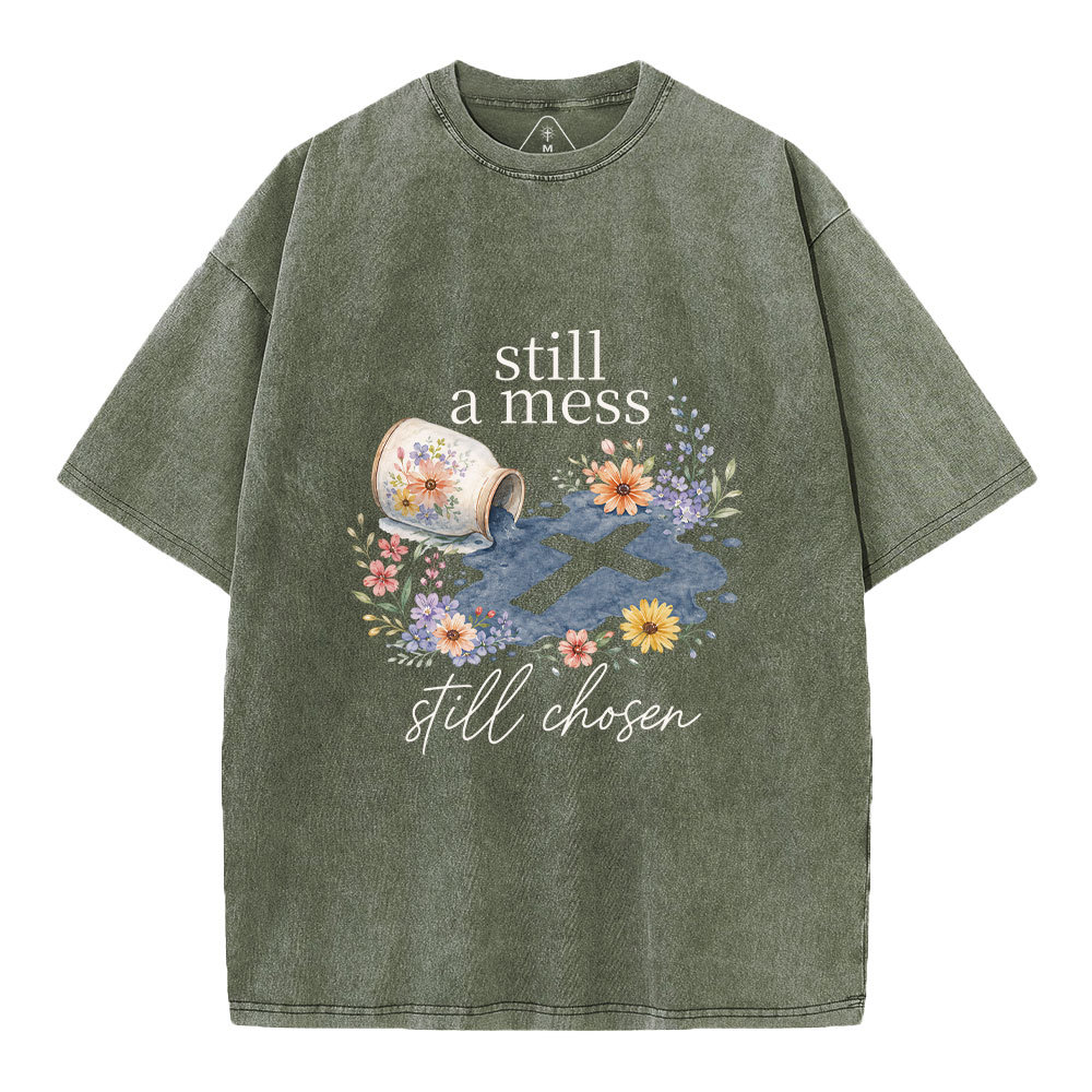 New-Sample Christian Washed T-Shirt双面原件31.95 Sale - GuidingCross