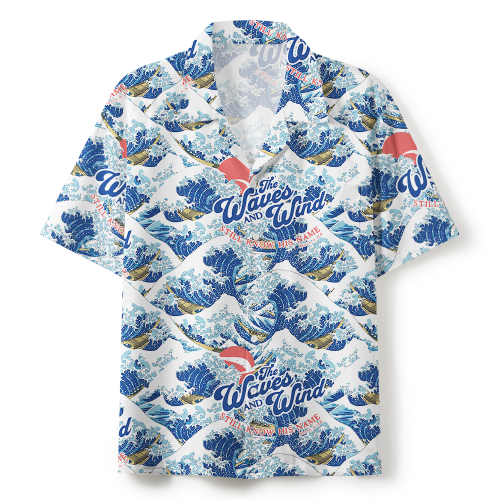 Frist Of All I'm God Pieces Christian Hawaiian Shirt Sale - GuidingCross