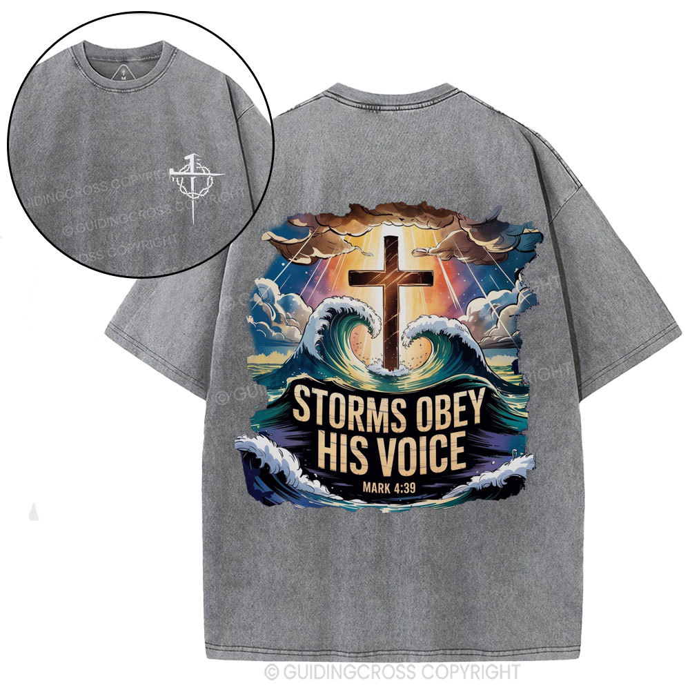 New-Sample Christian Washed T-Shirt Sale - GuidingCross