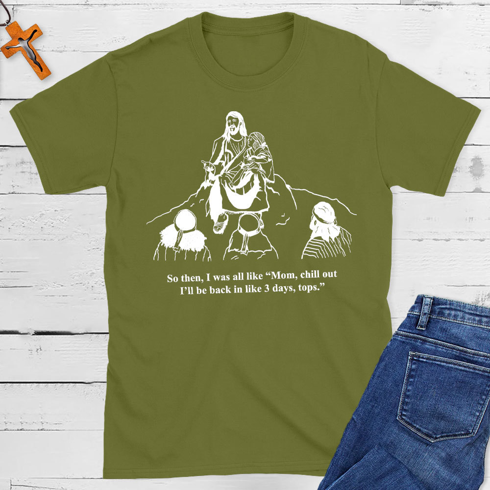 Story Time With Jesus Christian T-Shirt