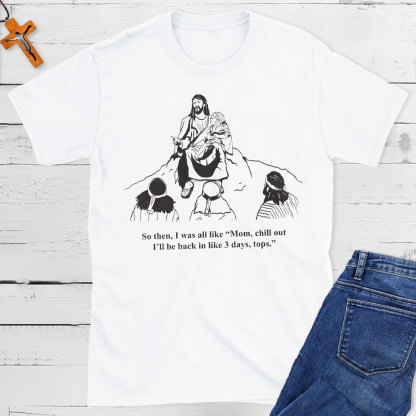 Story Time With Jesus Christian T-Shirt