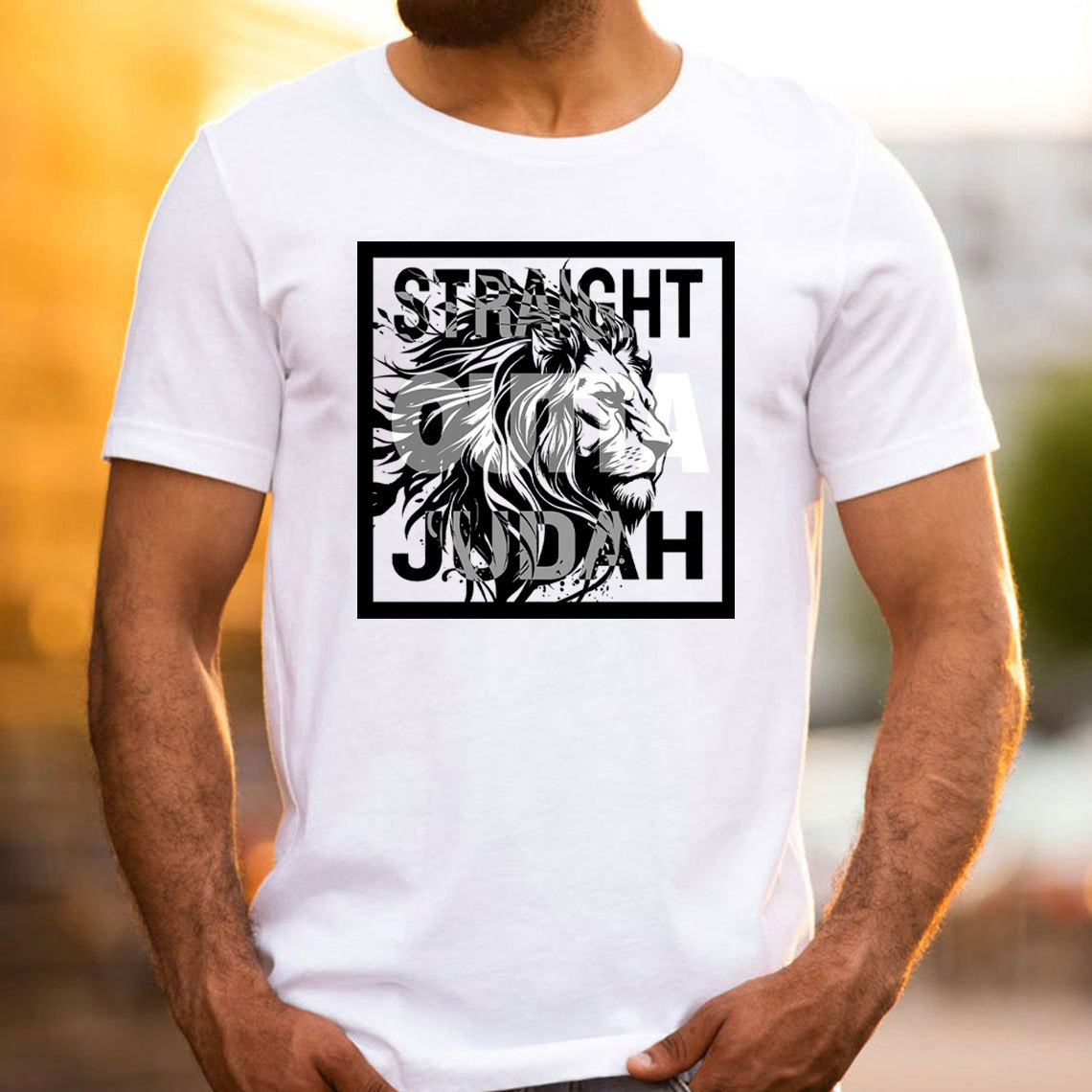 Straight Outta Judah Christian T-Shirt